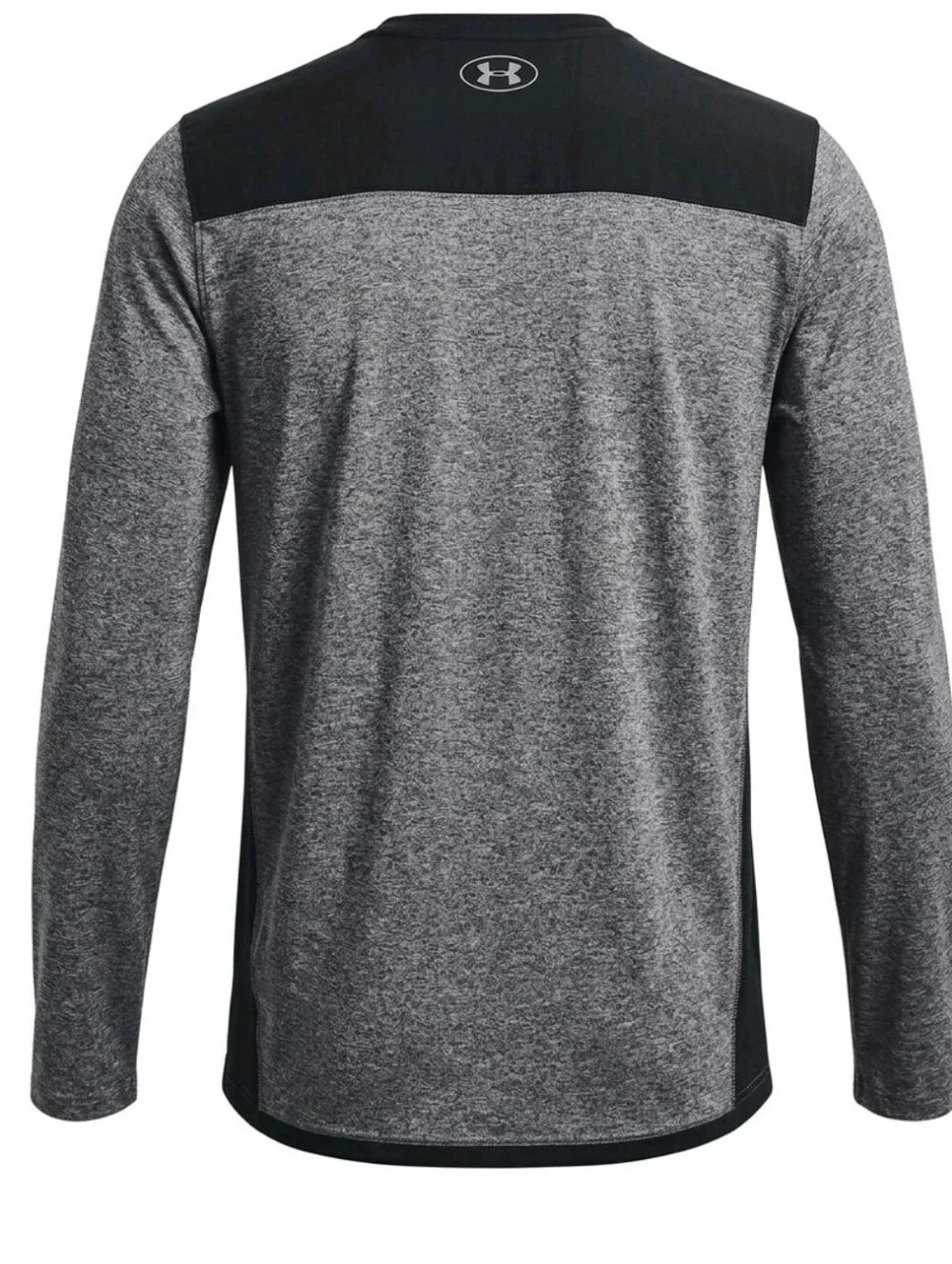 Under Armour Black Tee with Neon Lime Logo Size Large
